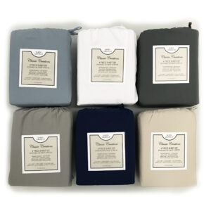 4 Pc Microfiber Sheet Set - 120 GSM - Solid