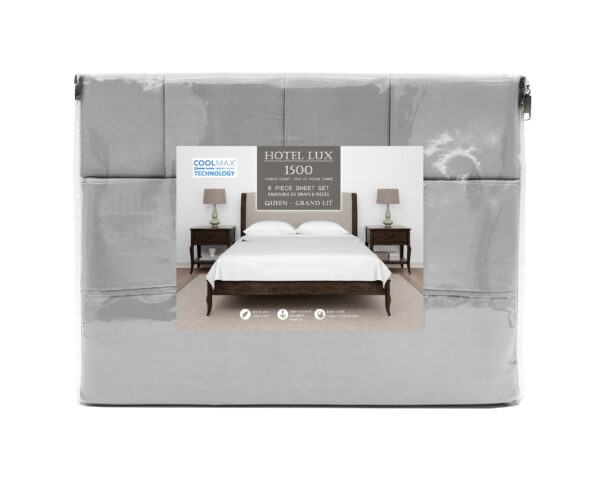 1500TC Coolmax 6 Pc Sheet Set - Image 2