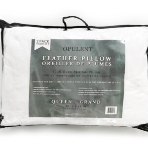 TC-250 100_ Cotton 2 Pack Feather Pillows