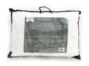 TC-250 100_ Cotton 2 Pack Feather Pillows