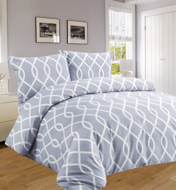 Duvet Cover Set / 100 GSM - Microfiber - Image 4