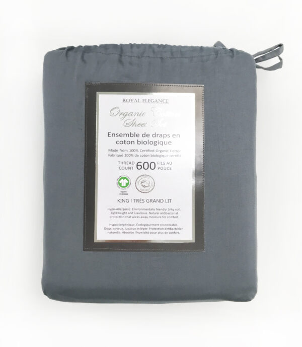 Sheet Set - 600TC - 100_ Organic Cotton - Image 14