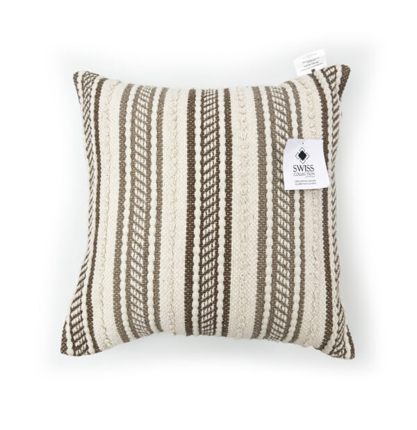 Cotton Hand-Woven Decorative Cushion - Image 2