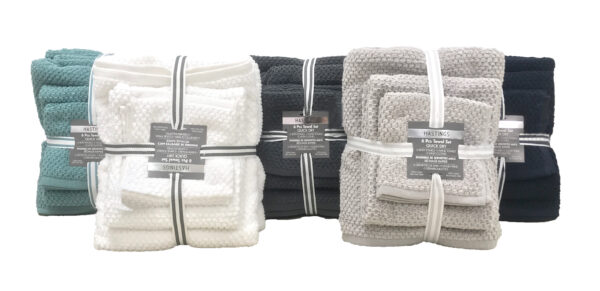 6 Pc Towel Set - Zero Twist - Image 19