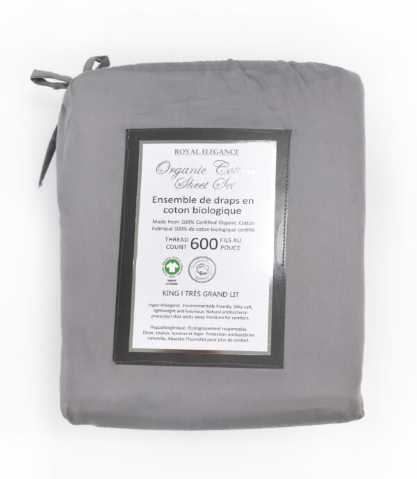 Sheet Set - 600TC - 100_ Organic Cotton - Image 15