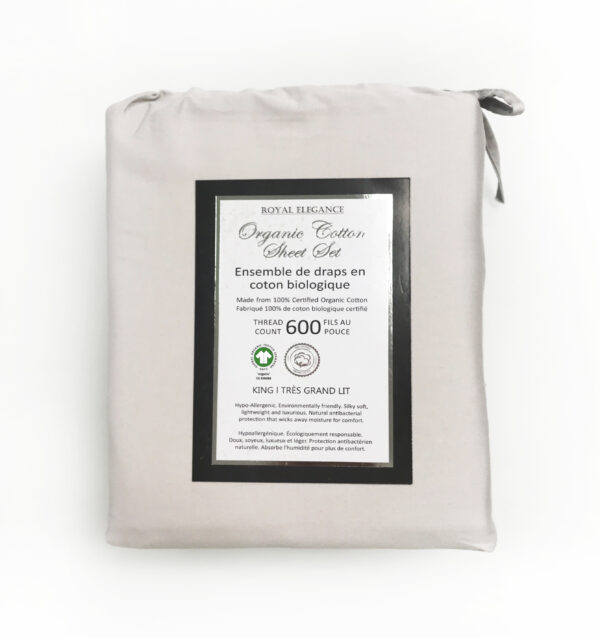 Sheet Set - 600TC - 100_ Organic Cotton - Image 16