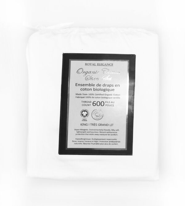 Sheet Set - 600TC - 100_ Organic Cotton - Image 18