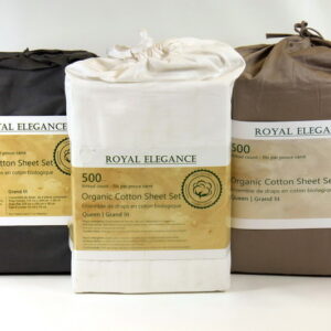  Sheet Set - 500TC - 100  Organic Cotton